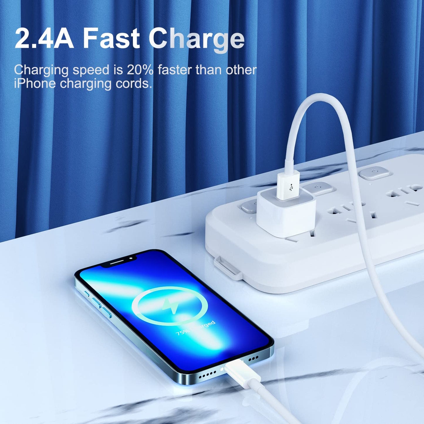 iphone charger 605ft fast