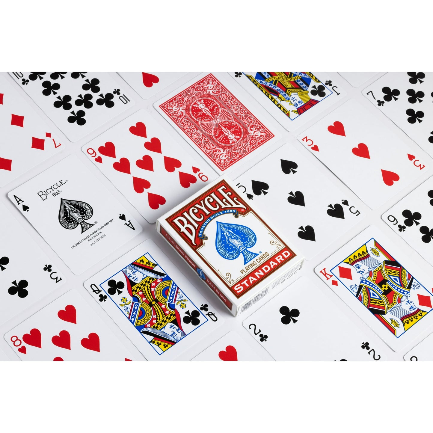 Bicycle:Rider Back - Red playing cards