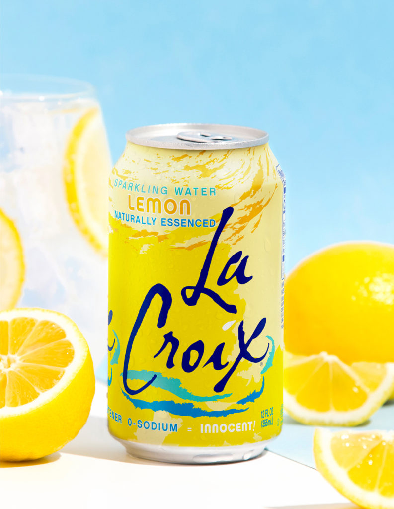 La Croix:Natural Lemon 12oz