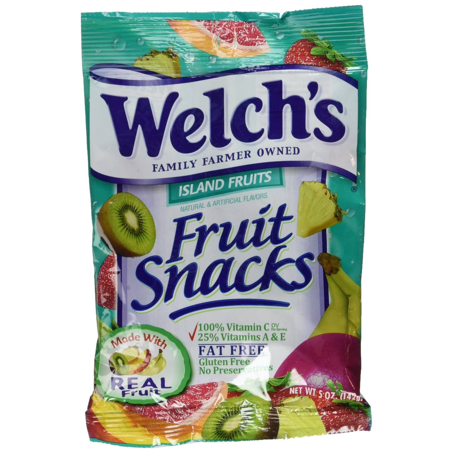 Welchs Fruit Snacks Island Fruits