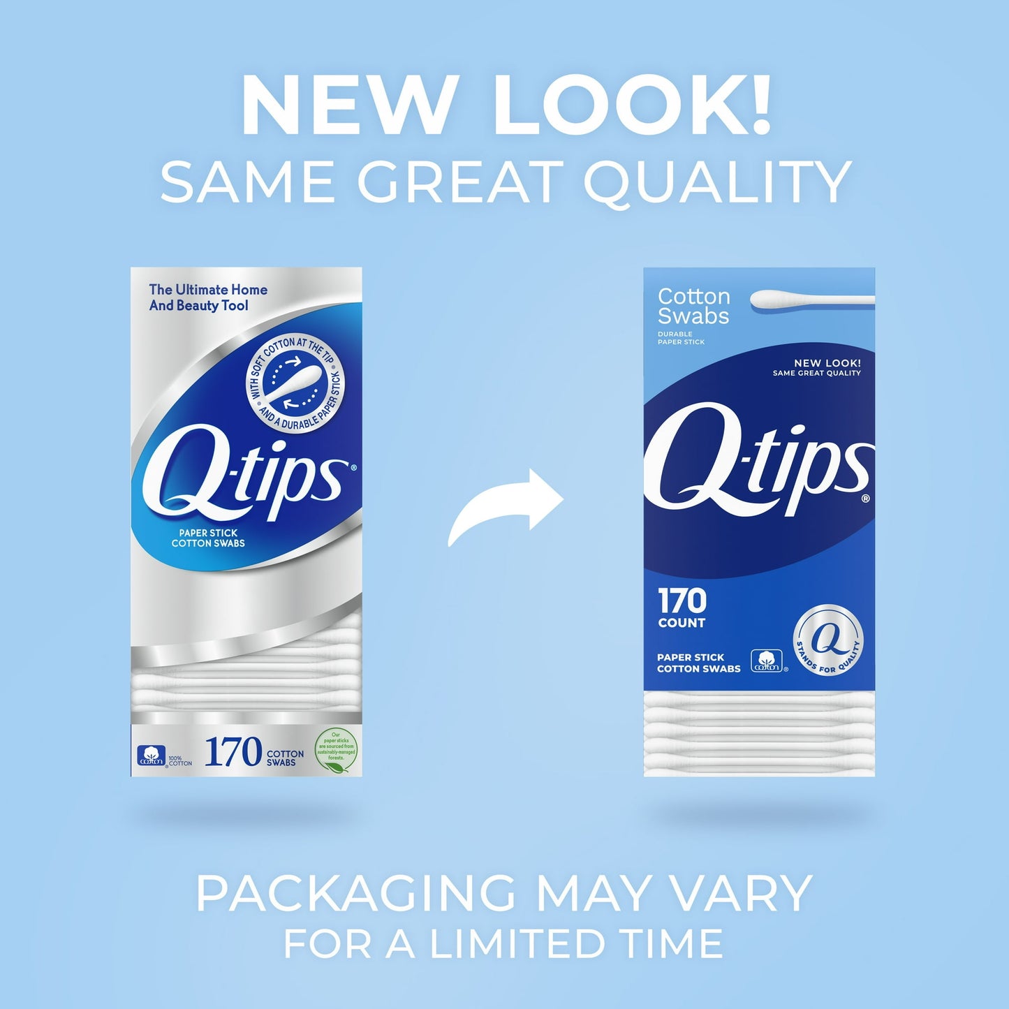 Q-Tips:Cotton Swabs 170