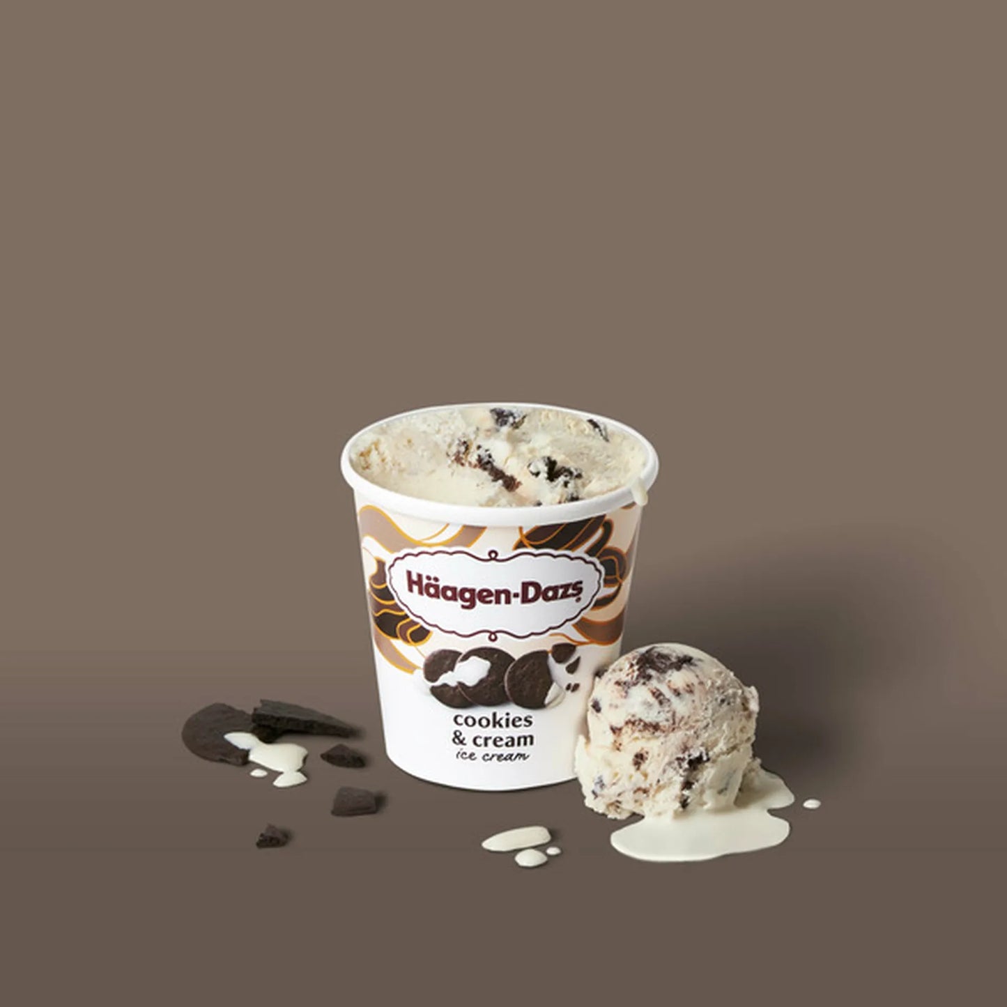 Haagen-Dazs:Ice Cream, Cookie & Cream