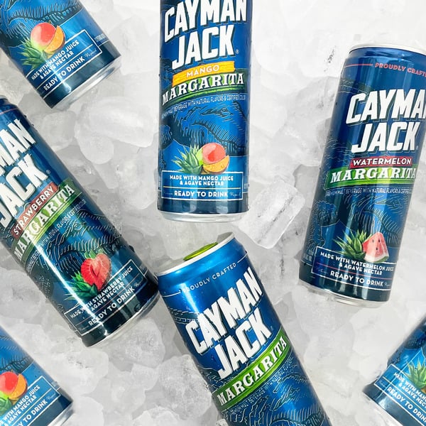 Cayman jack margarita, single, 19.5 oz, can