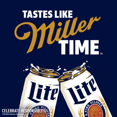 Miller Lite, 18 Pack, 12 OZ, Can