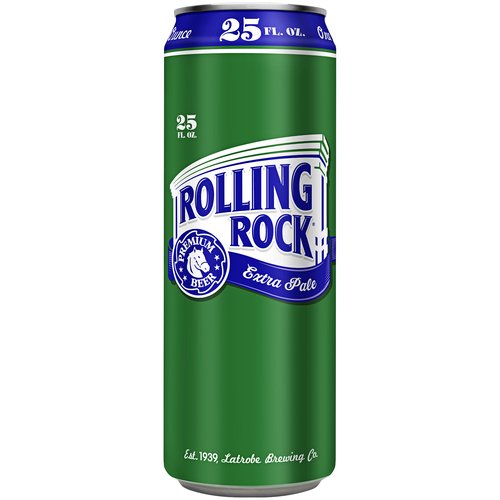 Rolling Rock Extra Pale, Single, 25 oz, Can