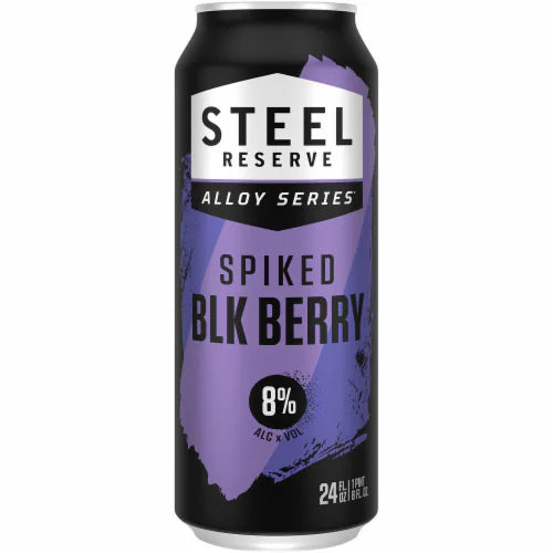 Steel Reserve Blk Berry, Single, 24 oz, Can
