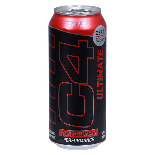 C4 Fruit Punch, 16 oz, Can