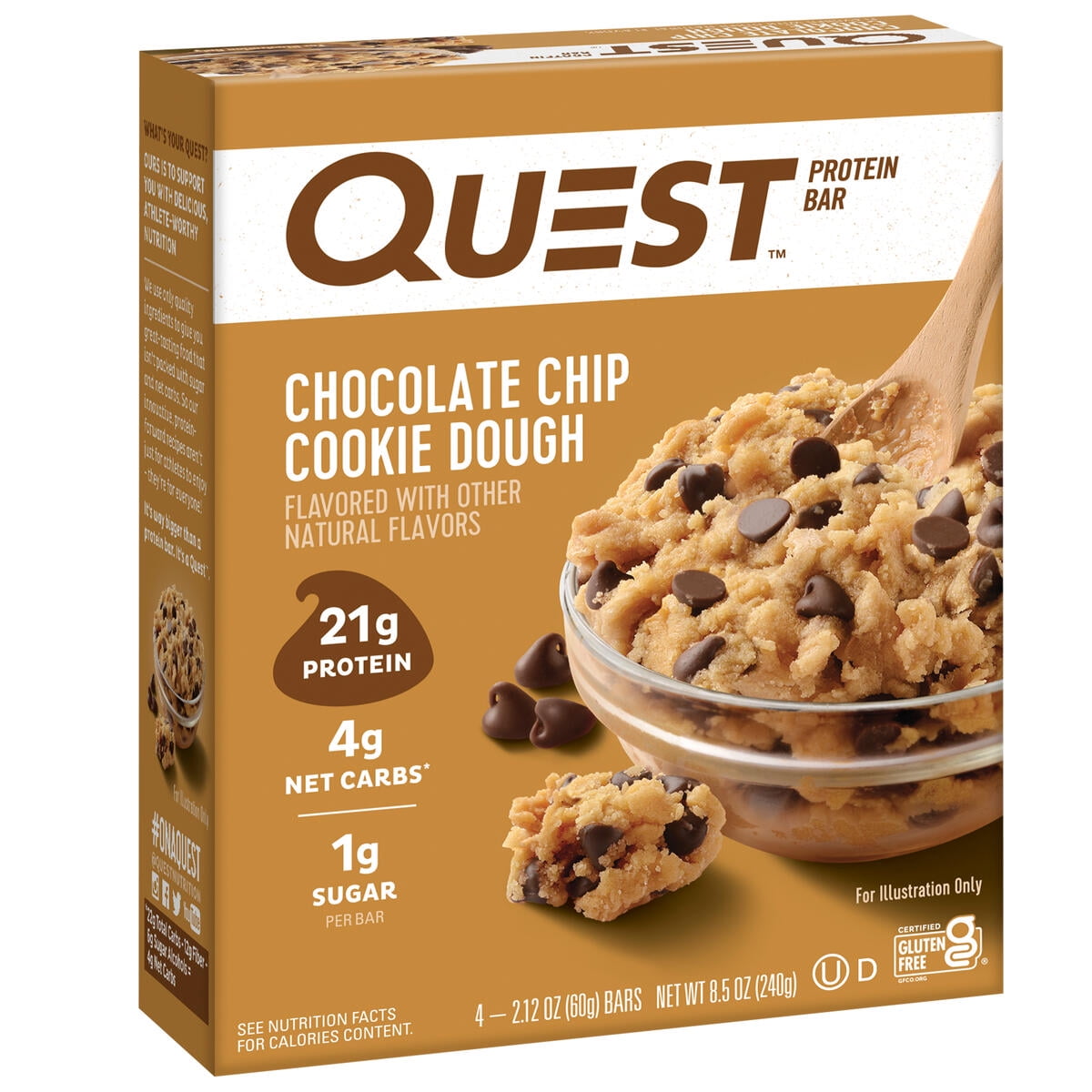 Quest Bar Chocolate Chip Cookie Dough