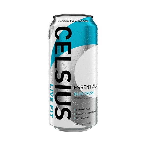 Celsius Live Fit Blue Raspberry, 16 oz, Can