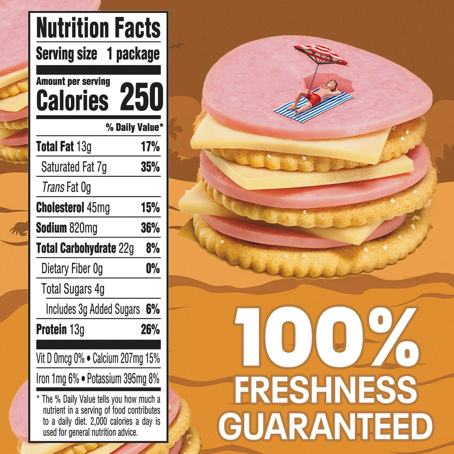 Oscar Mayer Lunchables:Ham + Swiss With Crackers