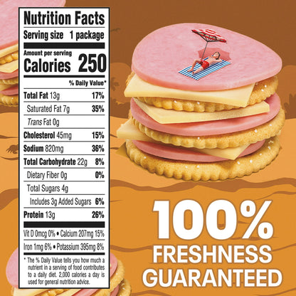 Oscar Mayer Lunchables:Ham + Swiss With Crackers