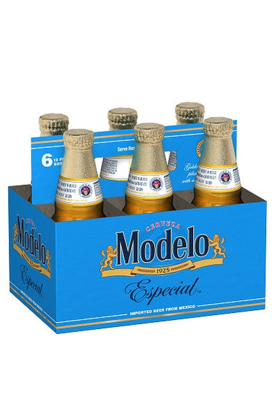 Modelo Especial, 6 Pack, 12 oz, Bottle