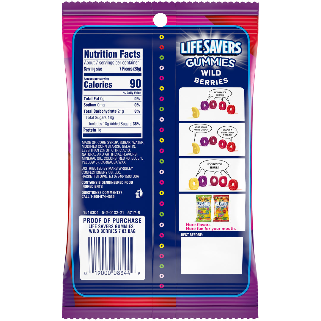 Life Savers Gummies Wild Berries
