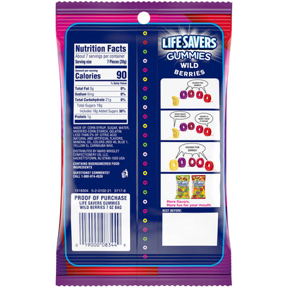 Life Savers Gummies Wild Berries