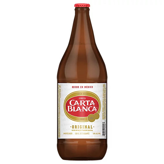 Carta Blanca, Single, 32 oz, Bottle