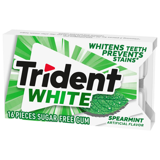 Trident White Spearmint 16 Pieces
