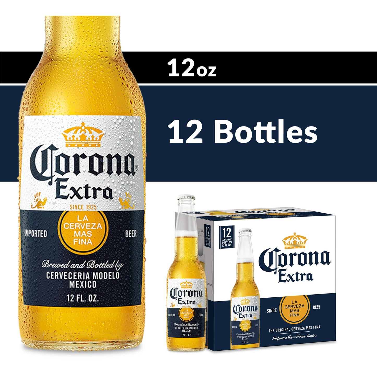 Corona Extra, 12 Pack, 12 OZ, Can