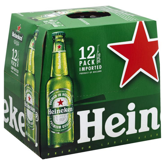 Heineken, 12 Pack, 12 oz, Bottle