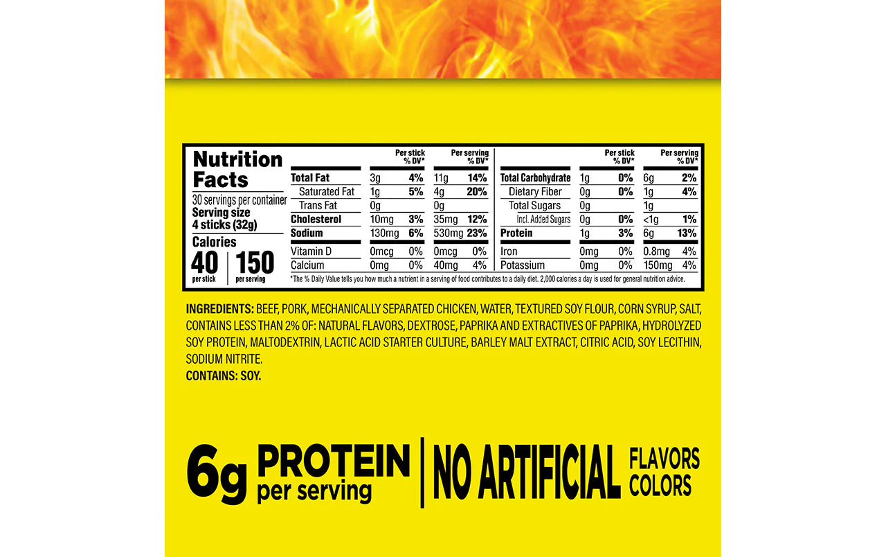 Slim Jim Original Small .28 oz 8g