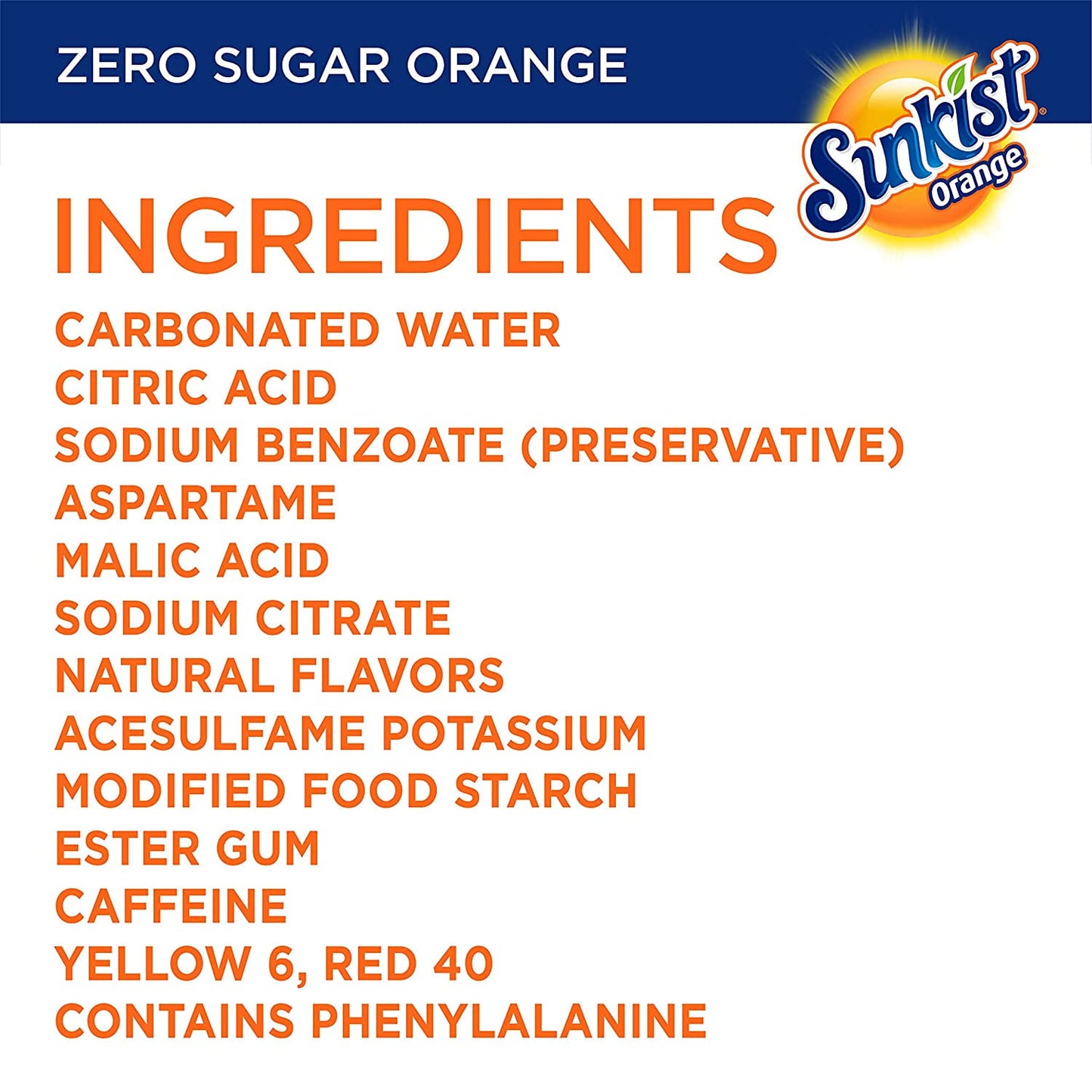 Sunkist Zero