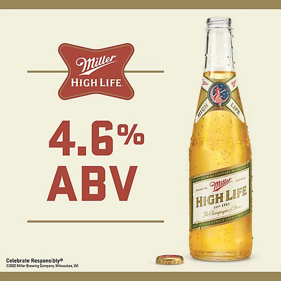 Miller Highlife, 32oz, Bottle