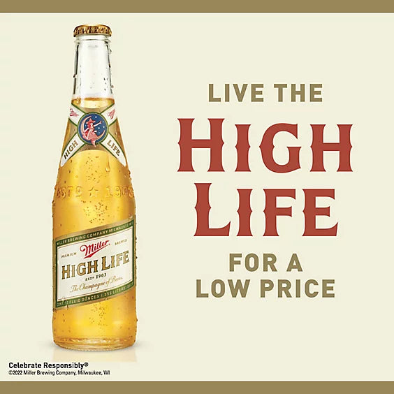 Miller Highlife, 32oz, Bottle