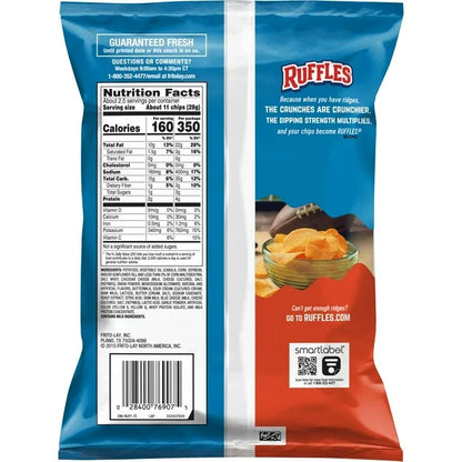 Ruffles Cheddar&sour Cream