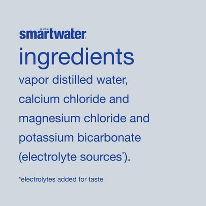 Smart Water:vapor Distilled Water 1 L