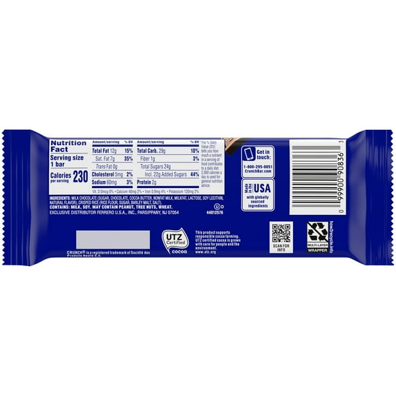 Crunch Chocolate Bar