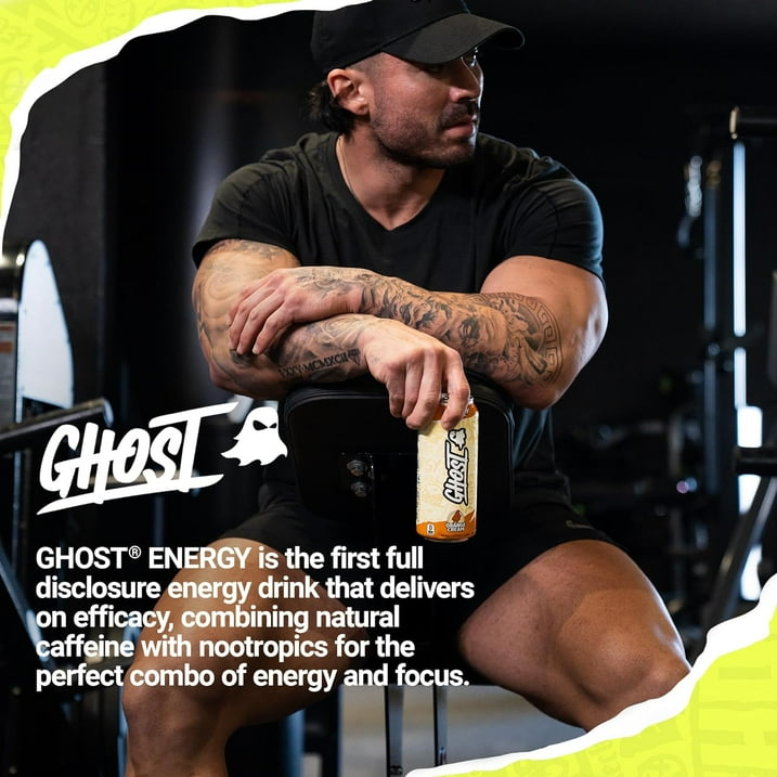 Ghost Energy Drink, Orange Cream
