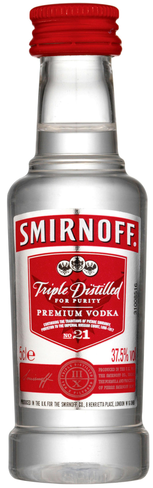 Smirnoff Red, 50ml, Bottle