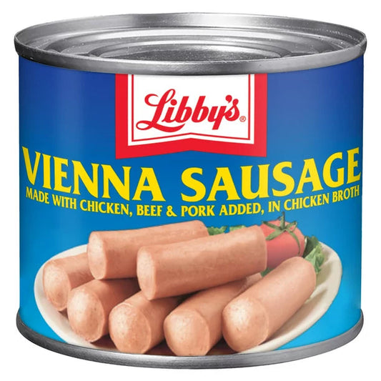 Libbys Vienna Sausage Ckn,beef And Pork