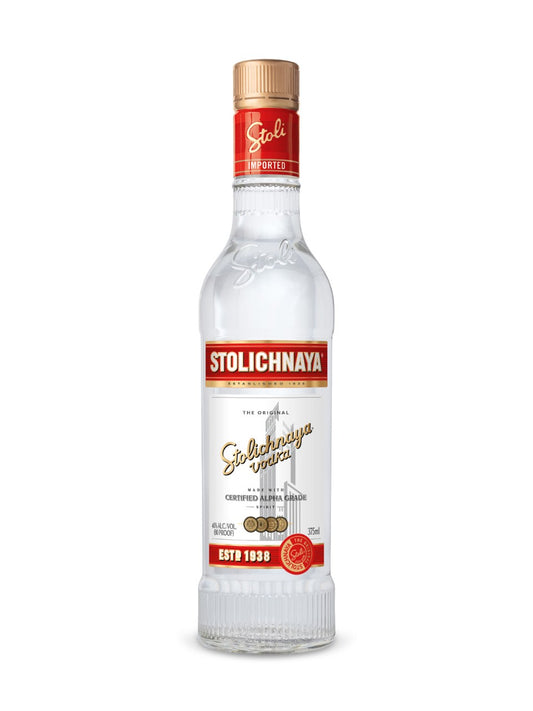 STOLICHNAYA VODKA 375 ML