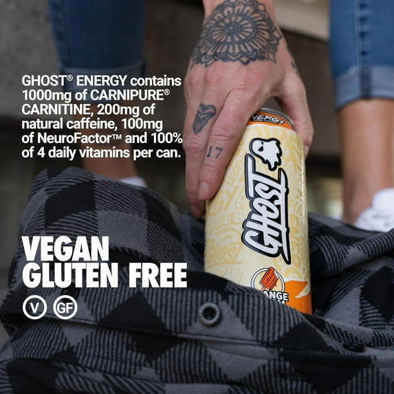 Ghost Energy Drink, Orange Cream