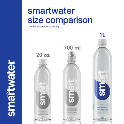 Smart Water:vapor Distilled Water 1 L