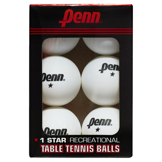 Pong Balls/tbl Tennis 6cnt
