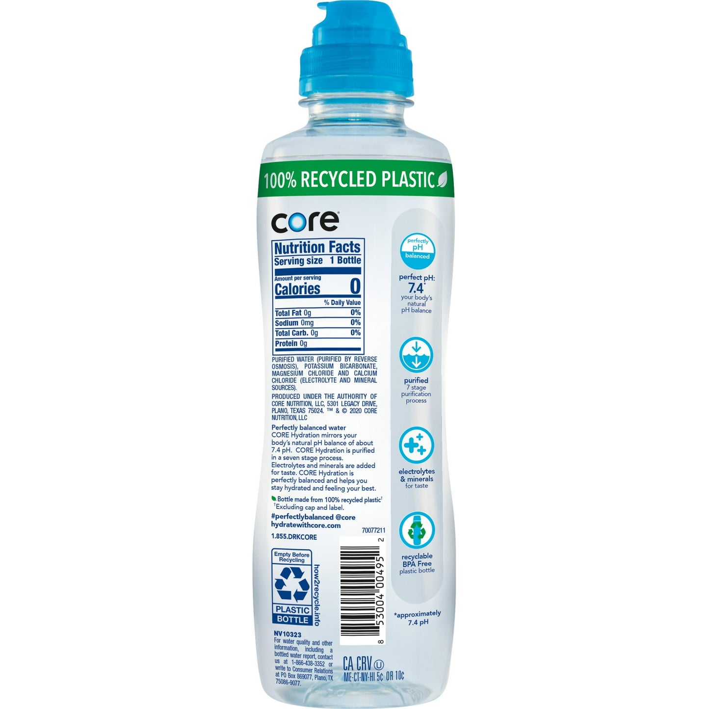 Core Hydration Water- 23.9 Oz