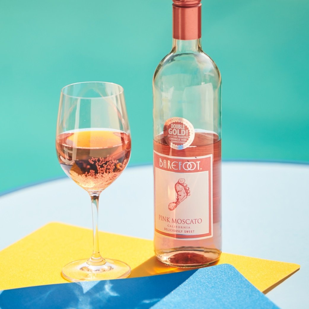 BAREFOOT PINK MOSCATO