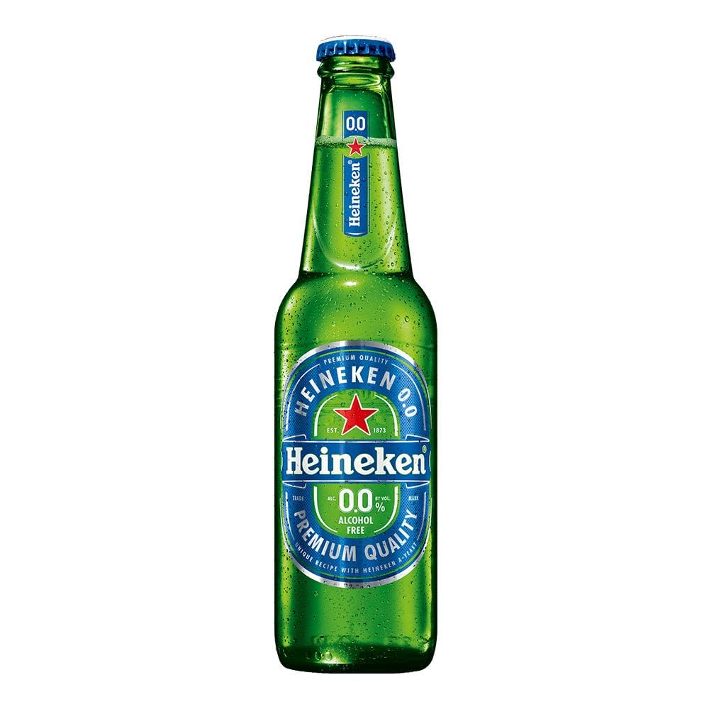Heineken Non Alcohol, 6 Pack, 11.2 oz, Bottle
