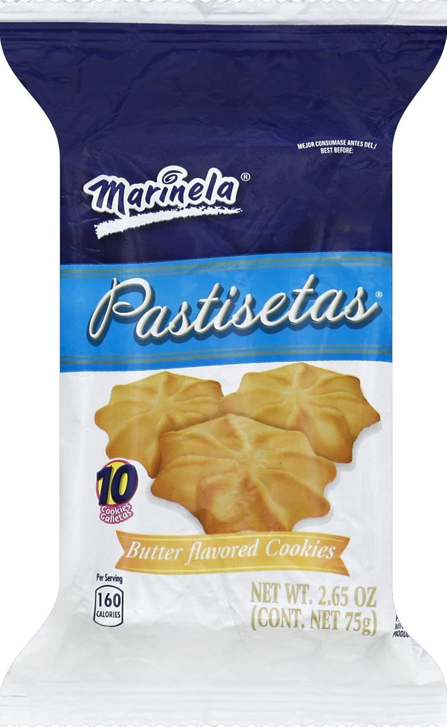 Marinela Pastitas Butter Flavored Cookies