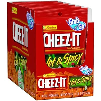 Sunshine Cheez-It:Hot & Spicy - Grab n\' Go
