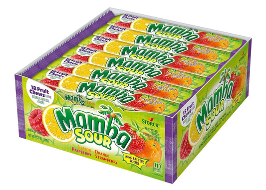 Mamba Lime Sour Chewy Candy