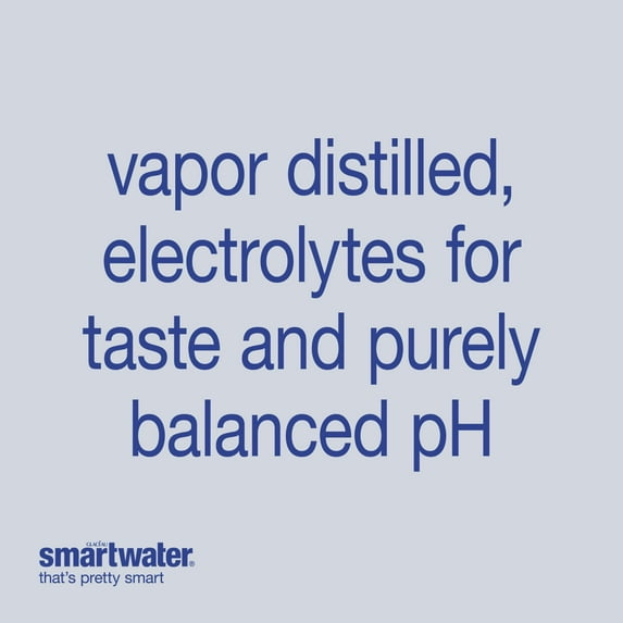 Smart Water:vapor Distilled Water 1 L