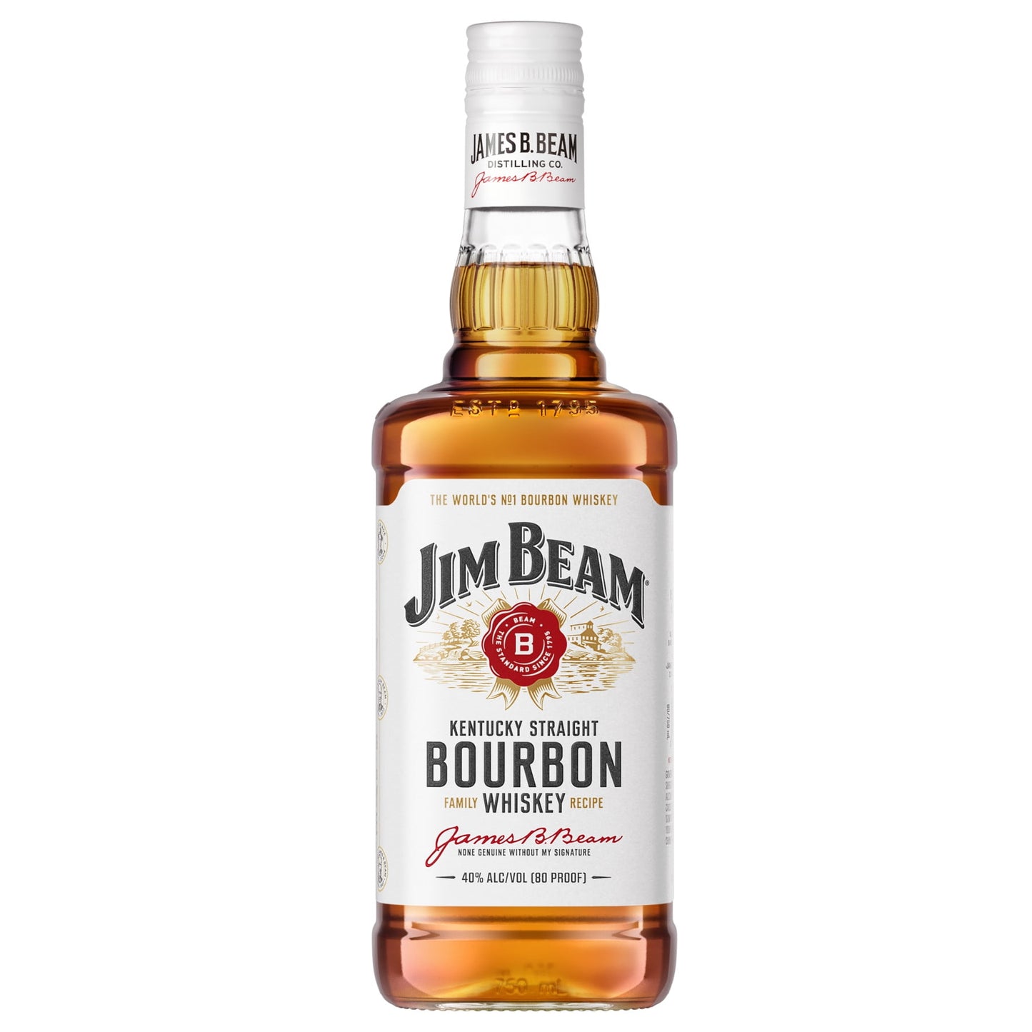 Jim Beam Bourbon, whiskey, 750 ml