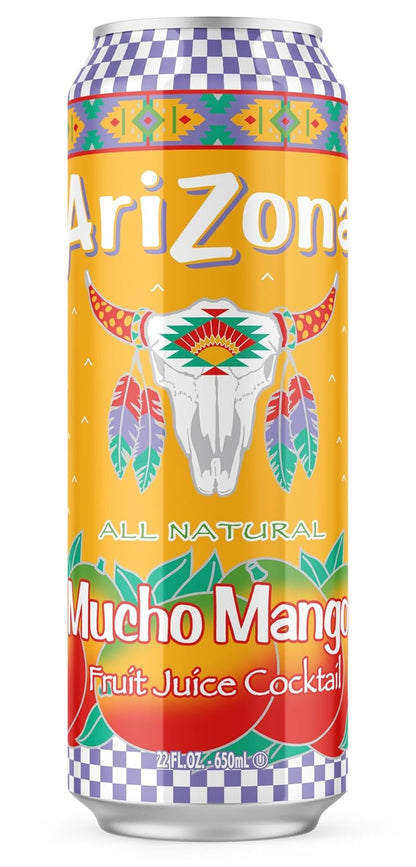 Arizona: Mucho Mango, 22 oz, Can