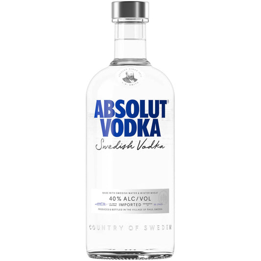 Absolut Vodka Country Of Sweden 750ml