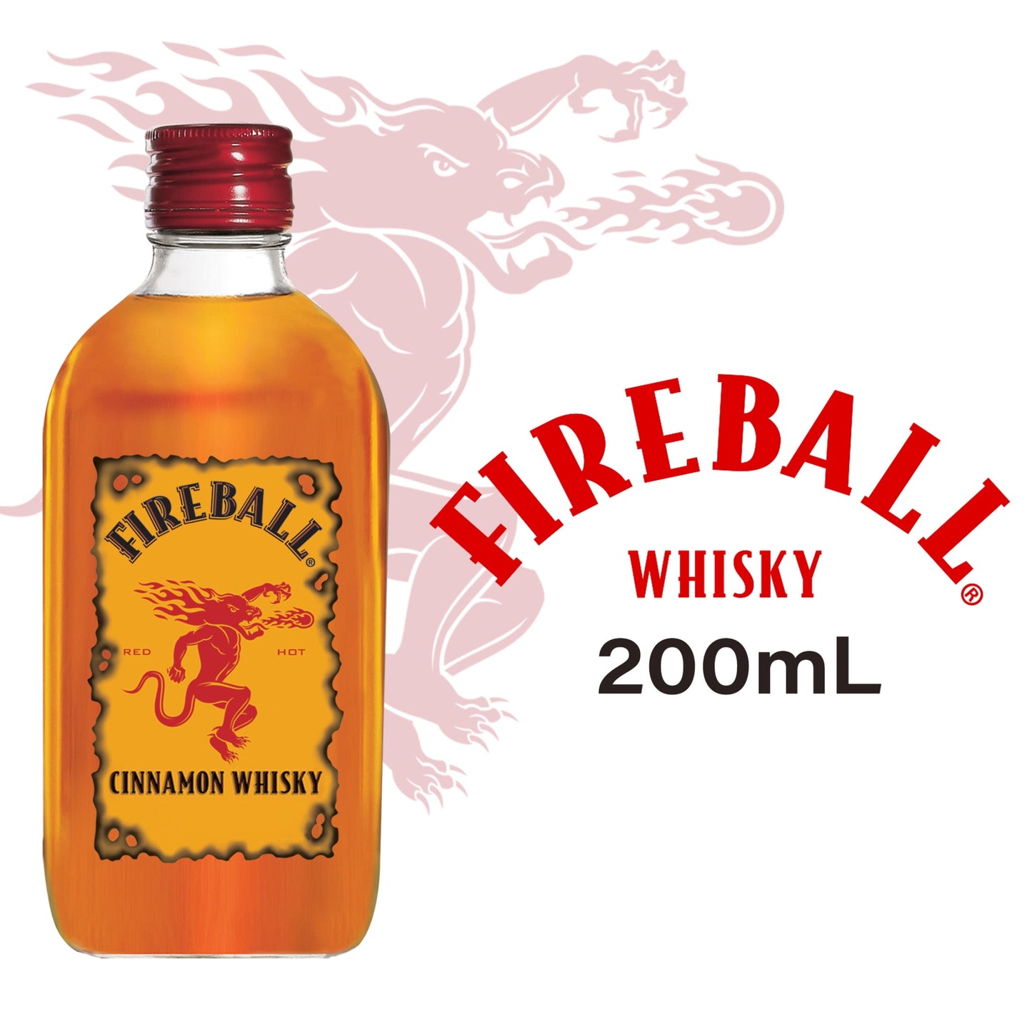 Fireball Cinnamon, Whisky, 200 Ml