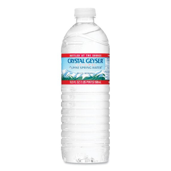 Crystal Geyser:natural, 16.9oz, Sm Bottle