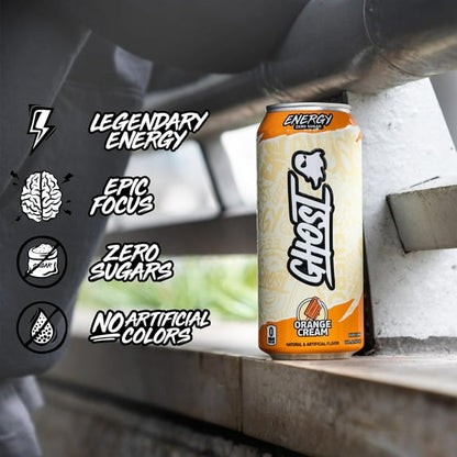 Ghost Energy Drink, Orange Cream
