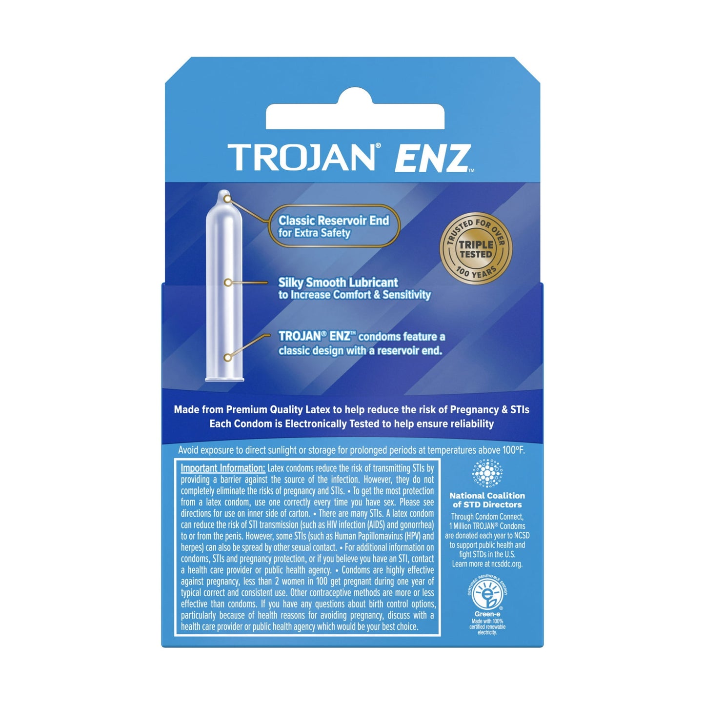 Trojan Condoms:premium Lubricant